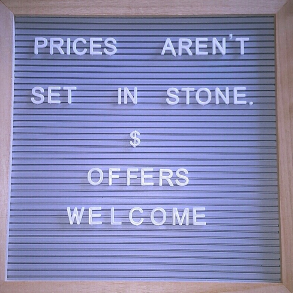 MAKE AN OFFER 🦋